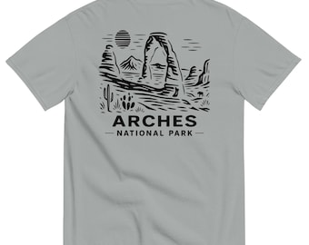 Arches National Park T-Shirt: Comfort Colors Utah Graphic Tee