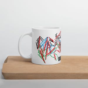 Breckenridge Berg Tasse | Ski Colorado | Ski Map Tasse | Ski Trinkgeschirr | Breite | Ski Geschenk | Kaffee Tasse