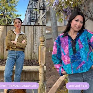 Canterbury Polo Top PDF Intermediate Sewing Pattern: Size-Inclusive Genderless Top (Digital Download) image 6