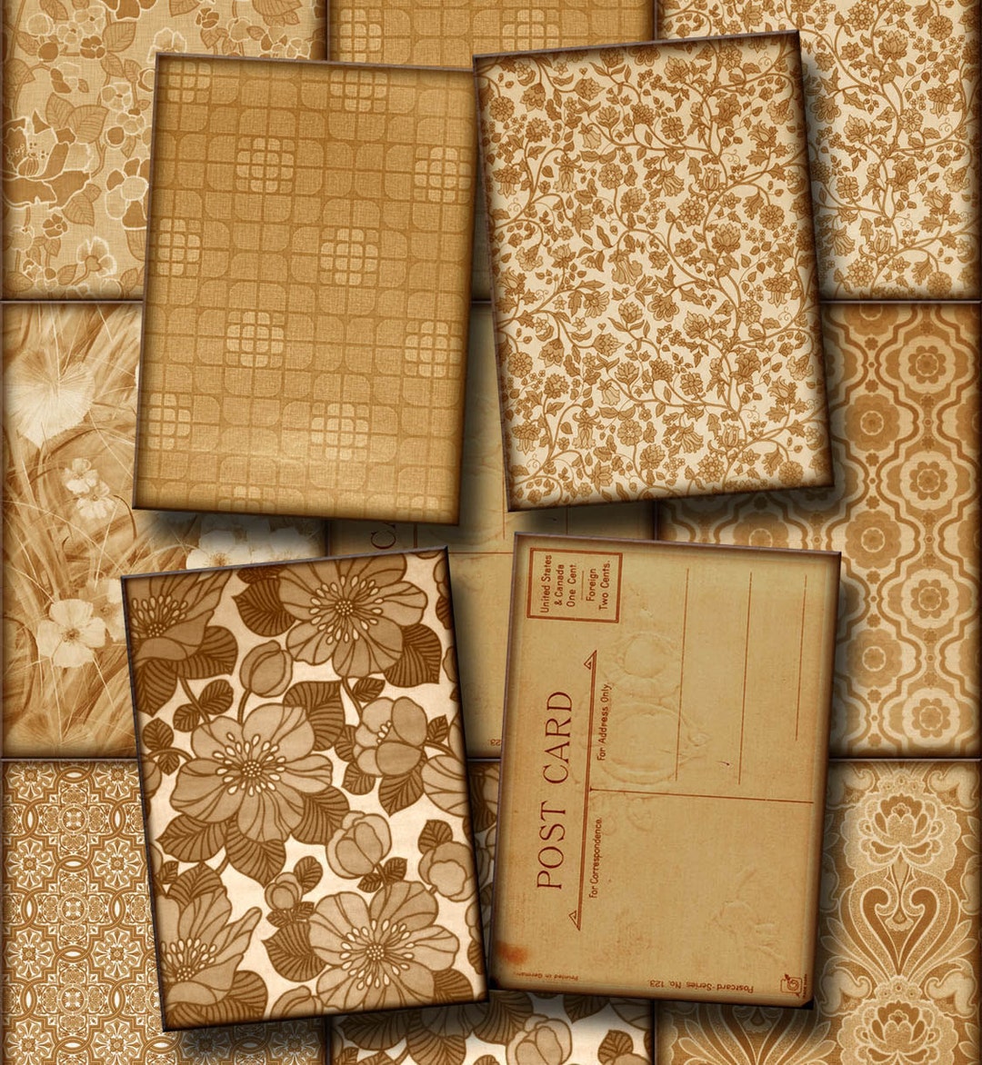 Rustic Looking Labels Vintage Antiqued Rustic Look Tags/cards/labels 2.5x3.5 Instant Download ...