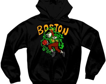 BOSTON HOODIE - ZWART