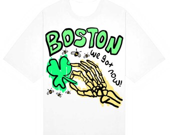 BOSTON T-STUK - WIT