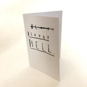 | de l’Enfer sanglant carte de vœux | Faye Moorhouse
