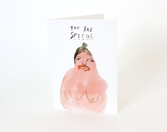 You Are Special | Greetings Card | Faye Moorhouse