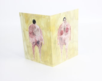 Naked Man | Greetings Card | Faye Moorhouse