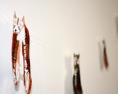 Cat Bunting - DIY Kit - Tabby Cats