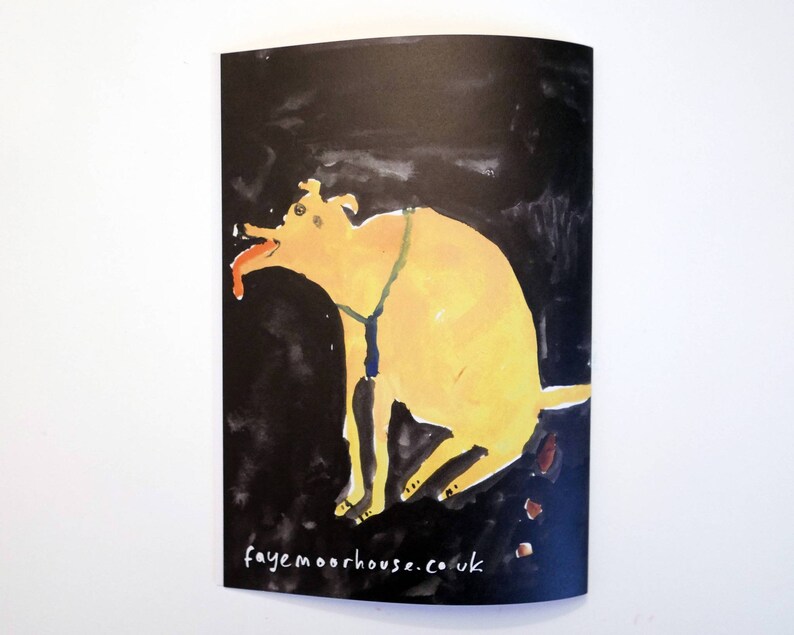 Pooing Dogs Illustrated Zine Faye Moorhouse image 2