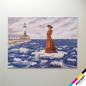 Sarah Nelson Quindle Portrait Painting Poster