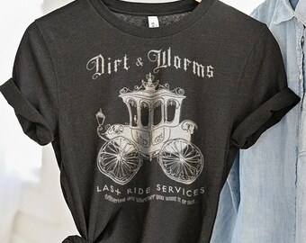 Gothic Victorian Hearse | Dark Humor Shirt | Mortician Embalmer