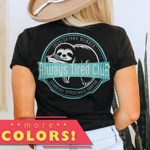 Camiseta Hipersonia Idiopática – Conscientização Cômica – Clube Sempre Cansado