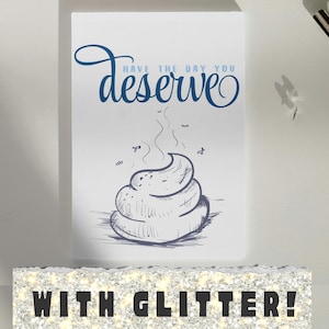 Envie uma bomba de glitter • Tenha o dia que você merece • Envie um cartão anônimo