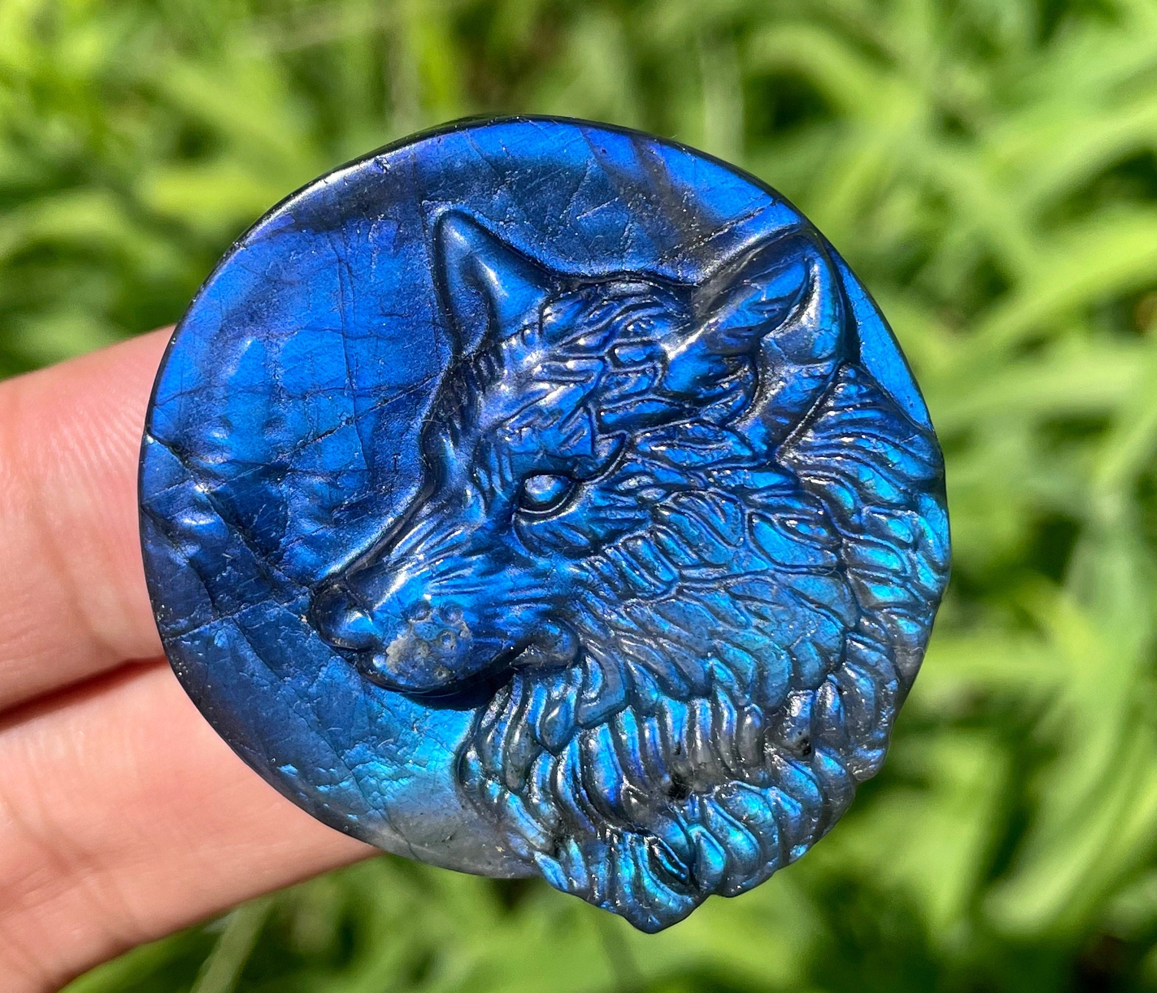 rippmonster fox? wolf? Larvikite 【公式通販】