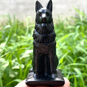 Obsidian Dog - Etsy