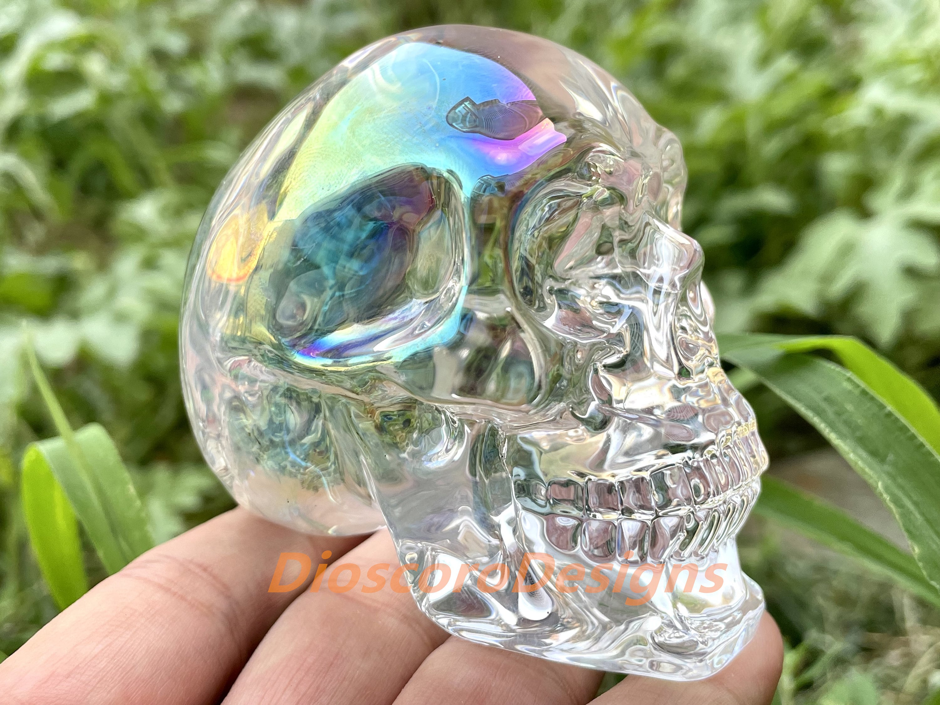 Rainbow quartz skull - Etsy 日本 Rainbow quartz skull - Etsy 日本