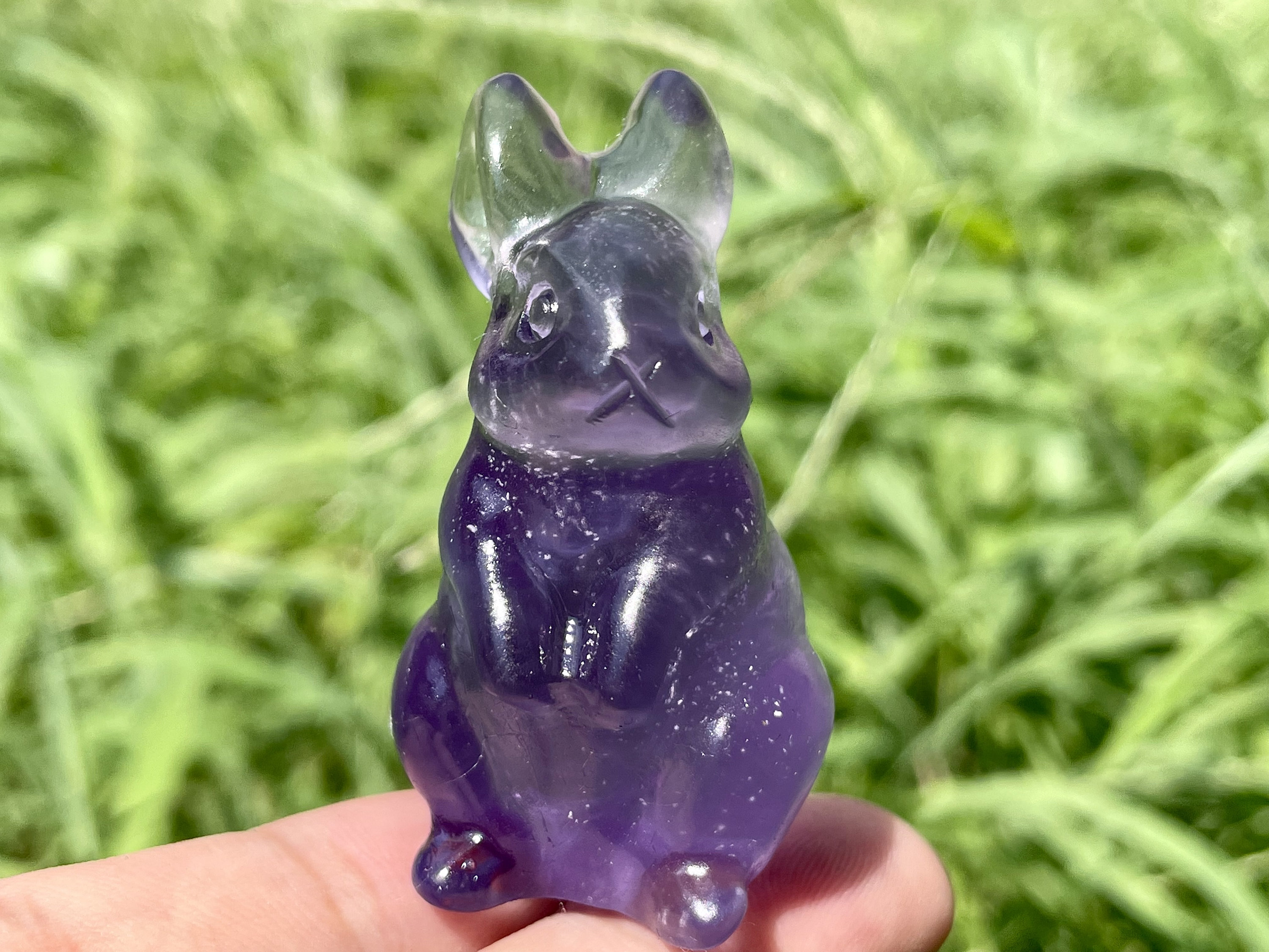 Fluorite rabbit - Etsy 日本