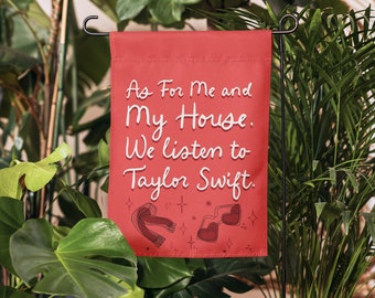 Drapeau de jardin Taylor Swift | ÈRE ROUGE
