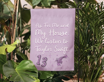 Drapeau de jardin Taylor Swift | ÈRE PARLER MAINTENANT