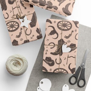 Carta da regalo Boho Western / Confezione regalo Cowgirl / Confezione Western / Confezione Cowboy / Compleanno Western / Regalo per stivali / Confezione regalo per stivali