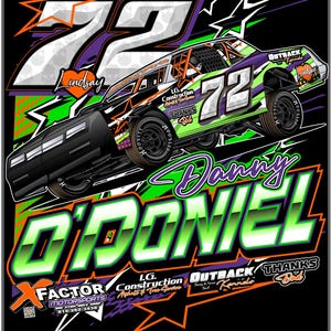 Custom Racing Shirt Design (Ai, Eps, Pdf, Png)