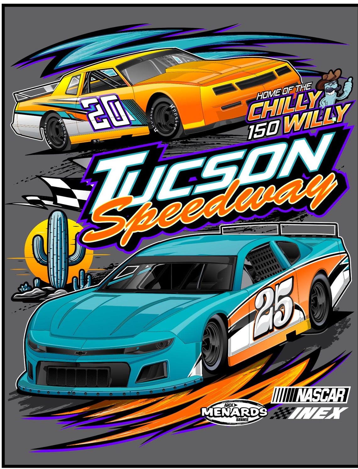 Custom 2-car Racing T-shirt Design: Dirt Track Tee (ai, Eps, Pdf, Png ...