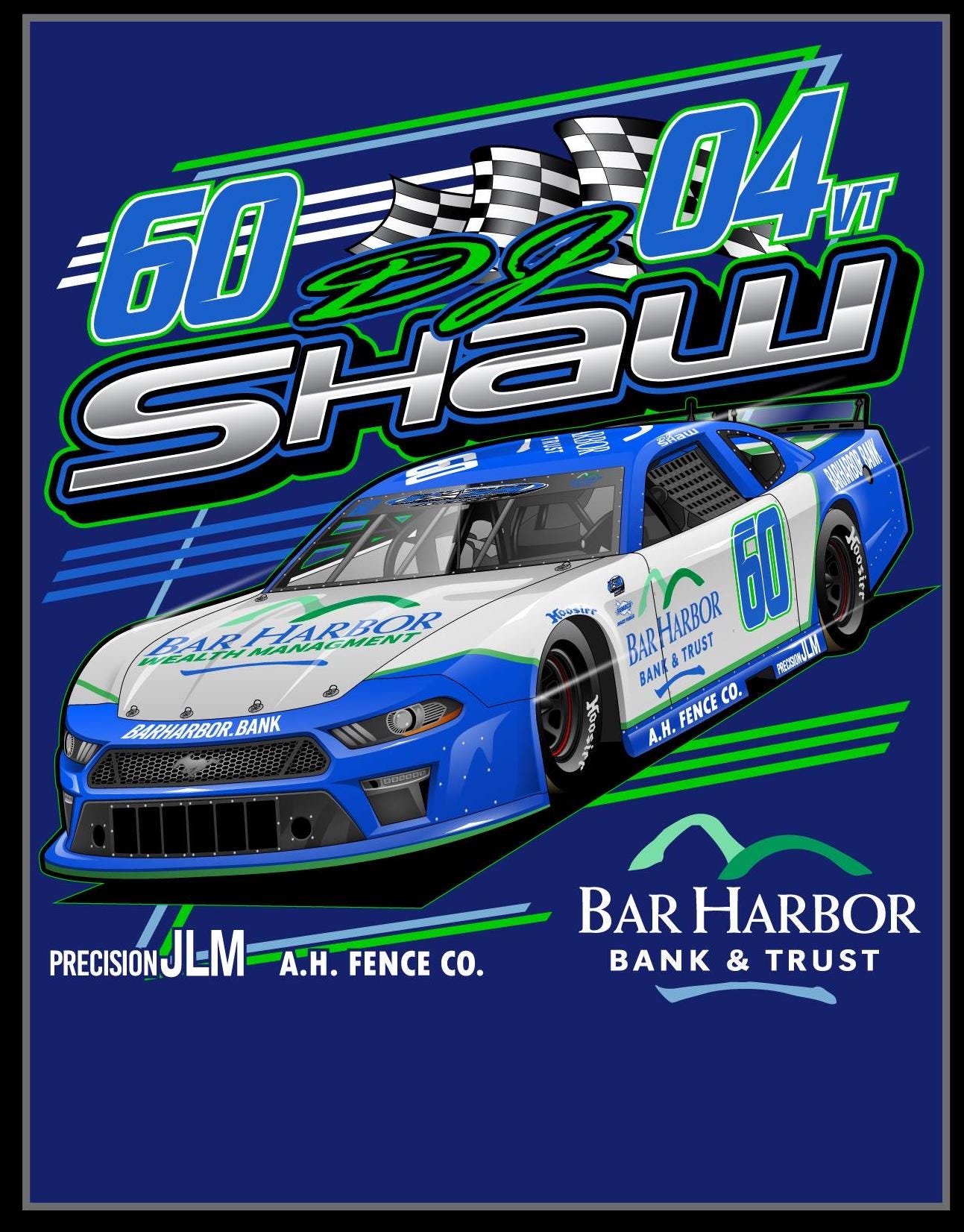 Custom Asphalt Racing T-shirt, Oval Racing Design, Racing T-shirt ...