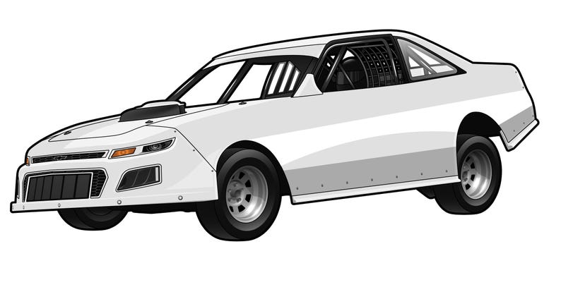 Dirt Street Stock Vector Art: Race Car Illustration for Print - Etsy