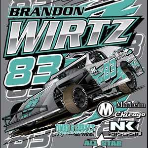 Custom Dirt car t-shirt, Racing Dirt Design, Racing T-shirt Design, Racing Design, Racing T-shirt Design