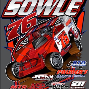 20 Custom Direct to film Transfers,Dirt car t-shirt, Racing Dirt Design,Custom Race Transfers