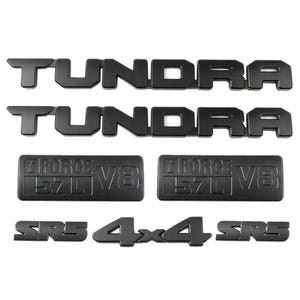 Emblemas pretos para Toyota Tundra SR5 | Kit Blackout 2014-2021 PT948-34181-02