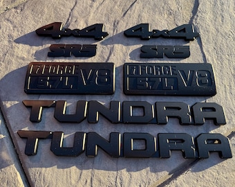 Toyota Tundra SR5 Black Emblems | 2014-2021 Blackout Kit PT948-34181-02