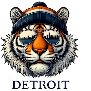 Detroit Tigers graphic design