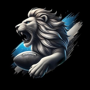 Detroit Lions graphic design