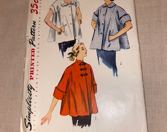 Vintage Maternity 1950s Simplicity Pattern 3616 Size 11