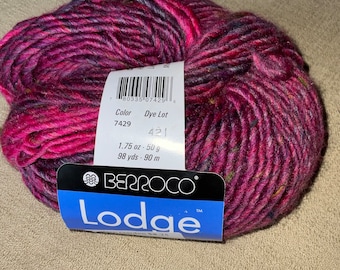 Berroco Lodge Bulky Yarn Wool Acrylic and Rayon