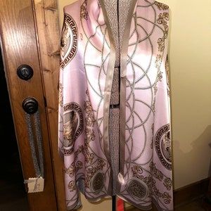 Vintage Silk Rectangular Scarf