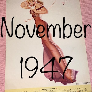 Petty Girls Calendar - Etsy
