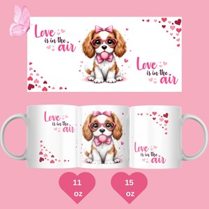 Valentine&#39;s Day Mug Wrap png, Valentines Mug Wrap Bundle, Valentine Mug Sublimation Designs, Valentines Day Mug Full Wrap 11oz 15oz - CANVA-