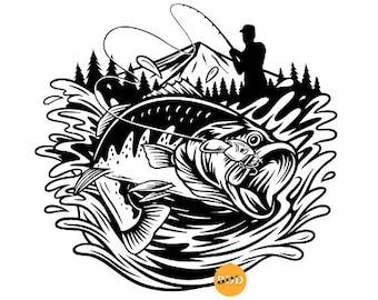 Fishing SVG,PNG