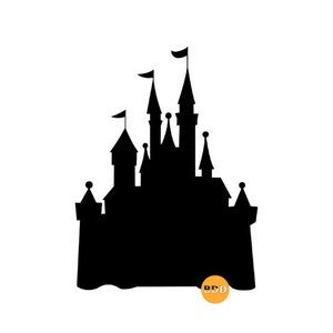 Castle SVG png, Fantasy Princess Kingdom Mouse Castle, Cricut Files for Svg, Scary Halloween Magic Castle, Park Silhouette Clipart