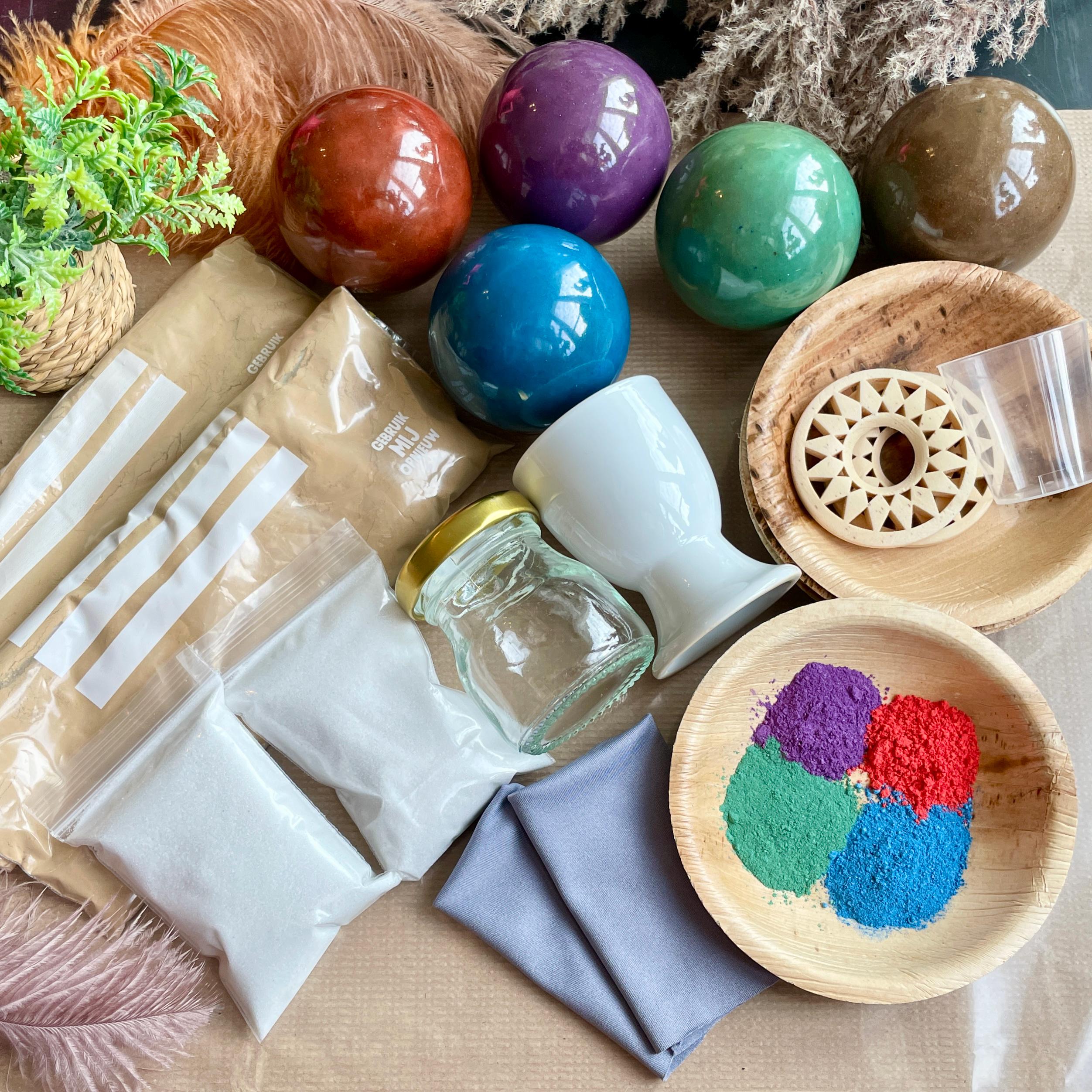 Dorodango Noriko Kit | Make 2 or 4 Dorodango | Japanese Zen Mud