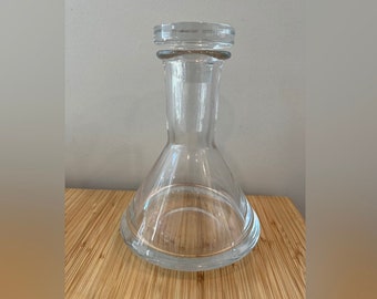 Tapio Wirkkala Mid Century Modern Littala Romantica glass carafe - MCM 1960s vtg Scandinavian Danish Finnish glass decanter