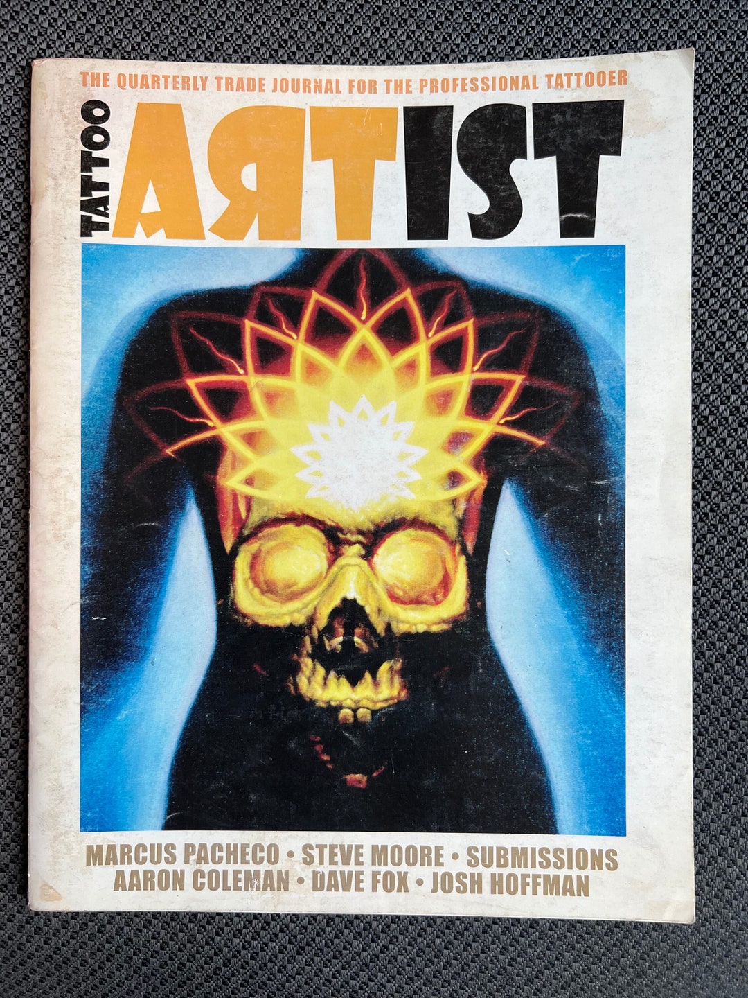 Tattoo Artist Magazine 3 Marcus Pacheco Steve Moore Aaron Etsy
