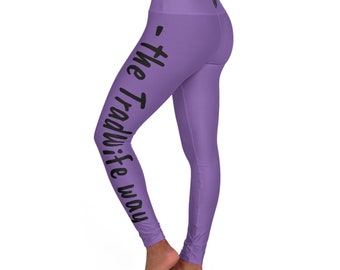 Auf die TradWife Art! Hoch taillierte Yoga Leggings