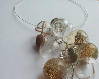 Glass Cascade Necklace