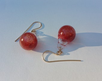 Best red bubble earrings