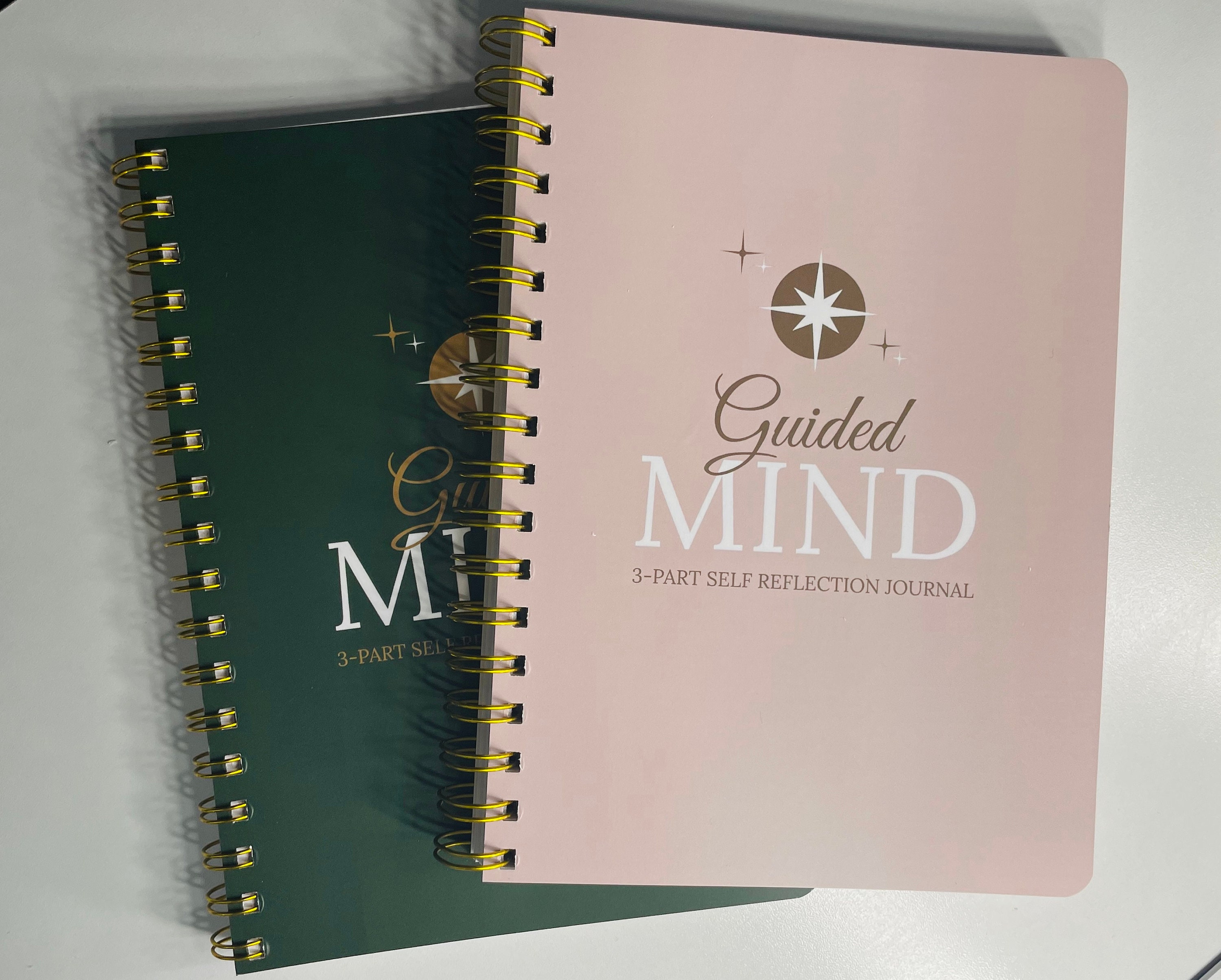 Guided Self Reflection Journal 90 Day Mindfulness Prompts Etsy