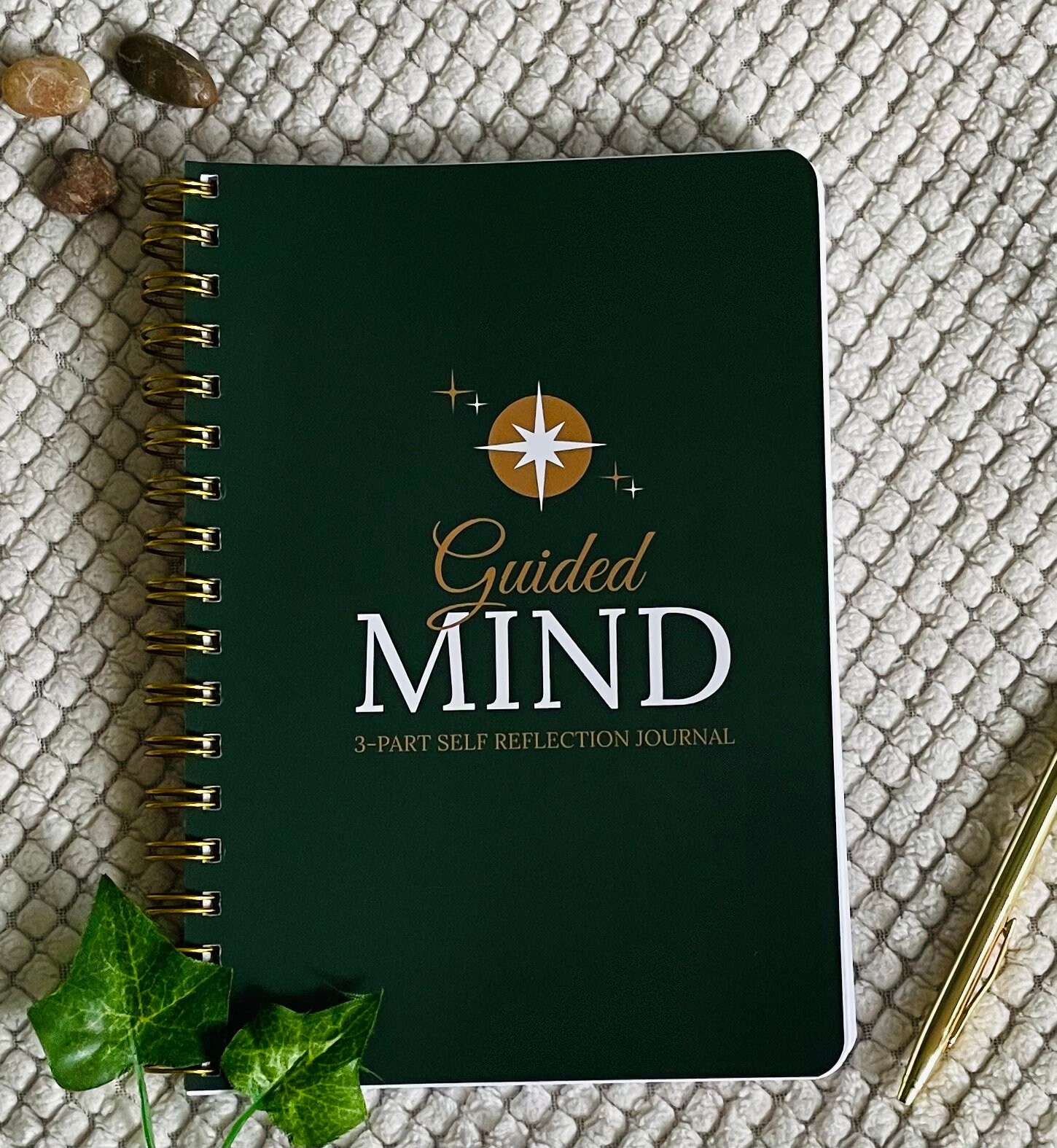Guided Self Reflection Journal 90 Day Mindfulness Prompts Etsy