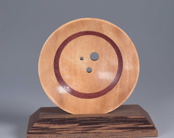 Diz - Three Hole - Maple and Purpleheart