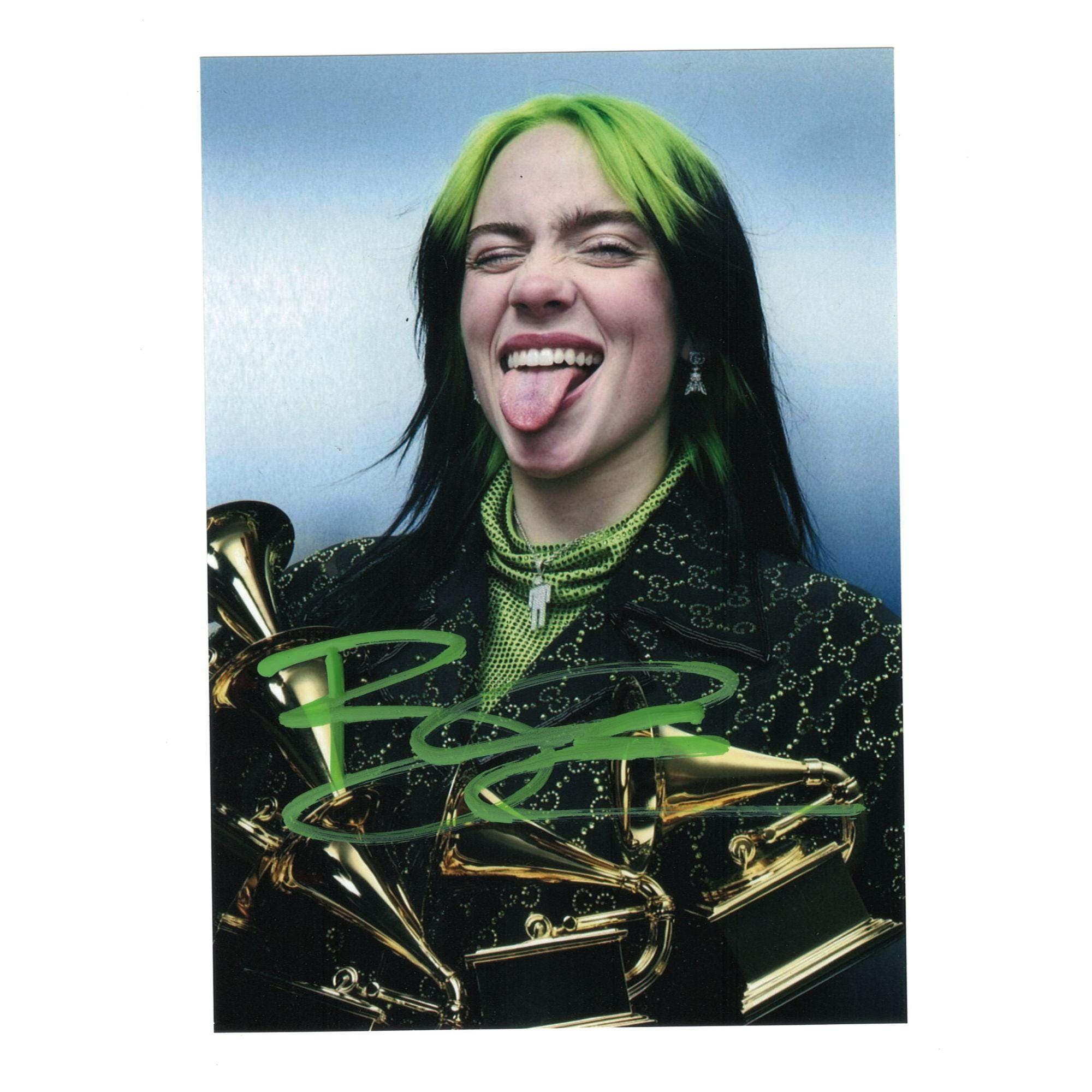 k*t様 Billie Eilish　カラーレコード　直筆サイン入りアートカード k*t様 Billie Eilish カラーレコード 直筆サイン入りアートカード 2025