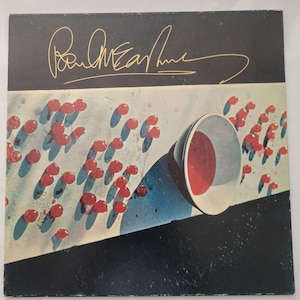 Paul McCartney vintage LP signed with proof